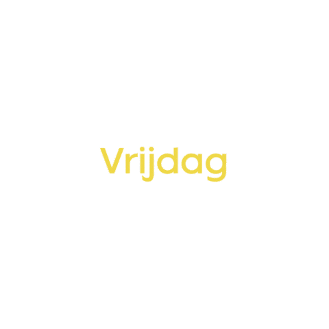 Weekend Vrijmibo Sticker by 100% Leiden