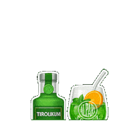Cheers Aperitif Sticker by Tirolikum