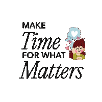 What Matters Most Make Time Sticker by Passion Planner