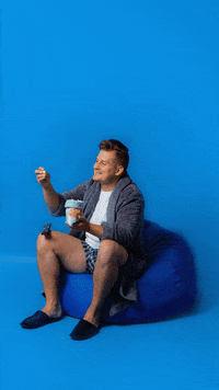Television Popcorn GIF by Telly
