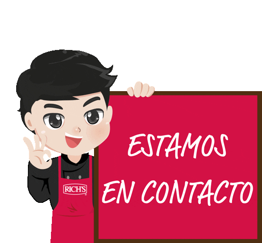 Contacto Richs Sticker by Rich's Perú