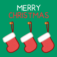 Merry Christmas Happy Holidays GIF by DINOSALLY