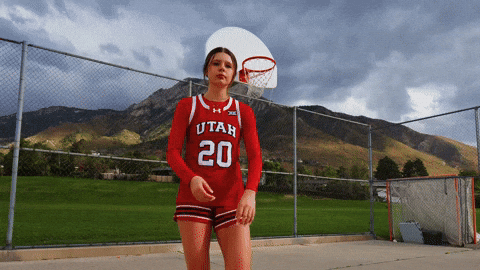 College Basketball Ncaa GIF by Utah Women's Basketball