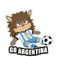 Vamos Argentina World Cup Sticker