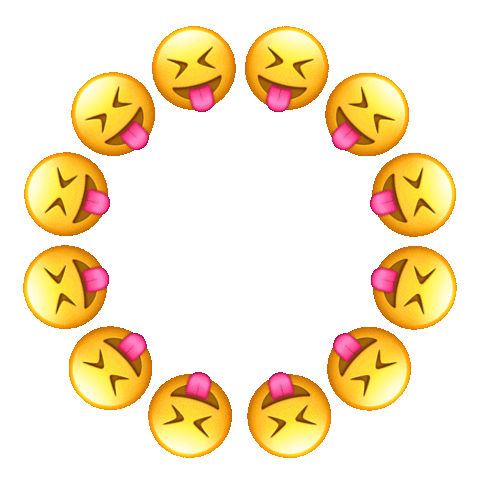 Happy Emoji Sticker by Bel Diniz