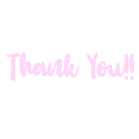Pink Thank You Sticker