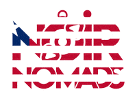 Travel Noir Sticker by NoirNomads