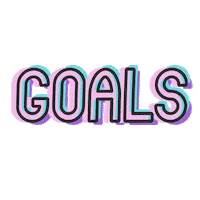 Goals Sticker by Merzy