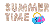 notbasicblonde_ summer pink beach vacation Sticker