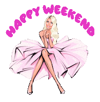 notbasicblonde_ party holiday friday weekend Sticker