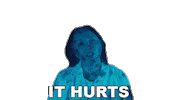 Hurting Sticker by Ashley Kutcher