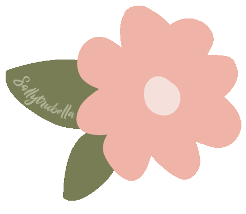 Flower Hawaii Sticker by Sally Trubella Travels