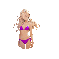 Girl Sparkle Sticker by Zoom Tan