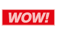designplus_agency wow graphicdesign stuttgart 0711 Sticker