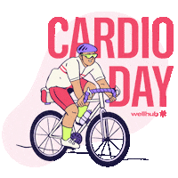 Cardio Biking Sticker by Wellhub