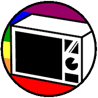 Microwave Regensburg Sticker by Kolossus Däächt
