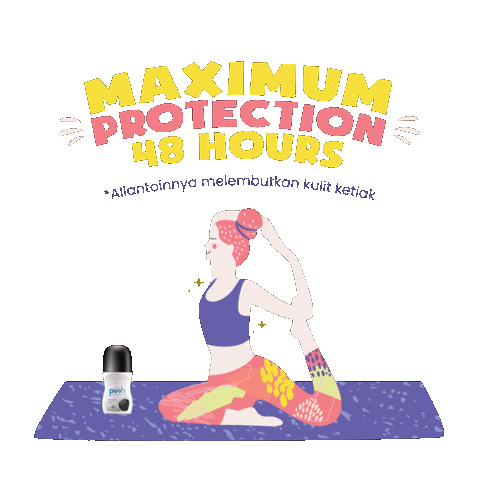 Workout Yoga Sticker by Posh Indonesia