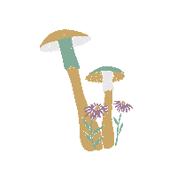Mushrooms Sticker by Highlands Food and  Wine