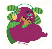 Winter Nom Sticker by Loqueleo ES (Santillana)