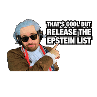 Epstein The List Sticker