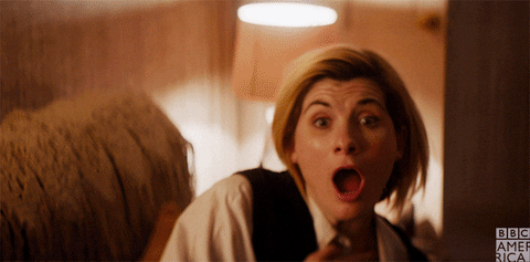 Screaming Doctor Who GIF by BBC America