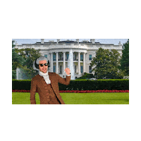 White House Dc Sticker