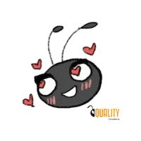 In Love Corazon Sticker by Quality Consultoria