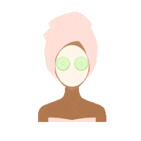 Skincare Relax Sticker by mimimando