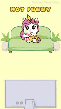 Not Funny Bu GIF by Brave Unicorn