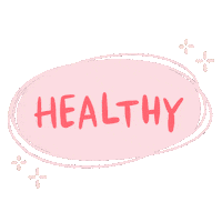 Vegan Health Sticker by Caroline's Choice