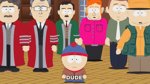 gather stan marsh GIF by South Park 