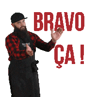 Happy France Sticker by PoutineBros