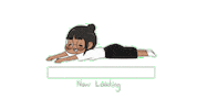 Tired Relax Sticker