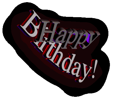 Happy Birthday Sticker