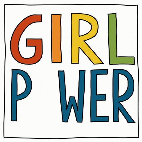 Girl Power Girls Support Girls GIF by Daniela Nachtigall