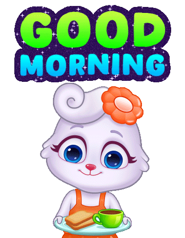 Good Morning Love Sticker by Lucas and Friends by RV AppStudios