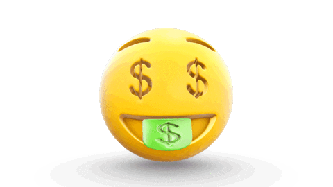 Money Emoji Sticker by IQ Animation Studio