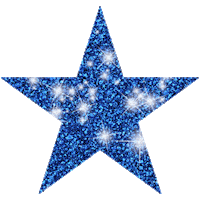 Star Sparkle Sticker by Glennda Baker
