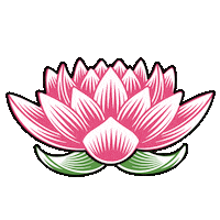 Lotus Sticker by Cavanagh Foyle