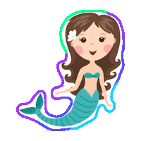 mermaid STICKER by imoji