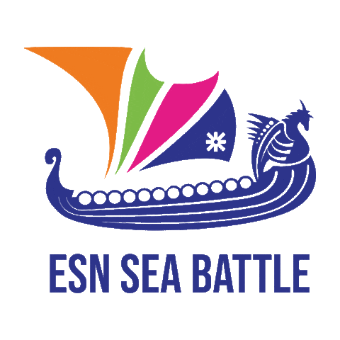erasmus Sticker by ESN Sea Battle