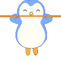 Fitness Sweating Sticker by Pudgy Penguins