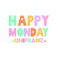 Happy Monday Sticker by UNIFRANZ