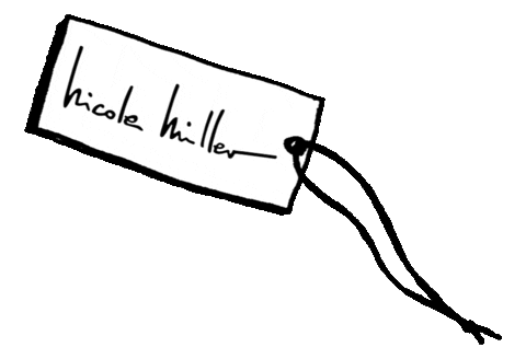 Fashion Logo Sticker by Nicole Miller