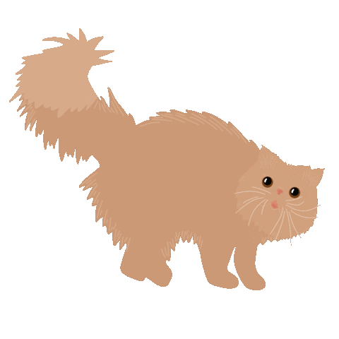 graceatwood cat goaway graceatwood thestripe Sticker