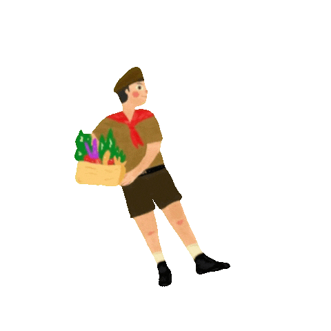 yeloheloo scout Sticker