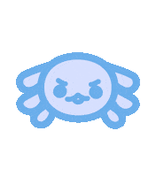 Kitkatei axolotl axolote kitkatei Sticker