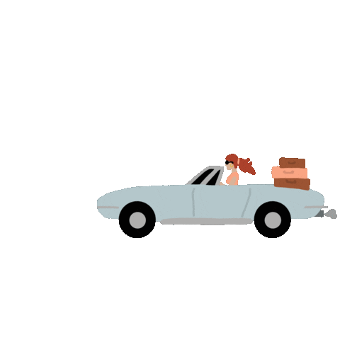 Road Trip Car Sticker