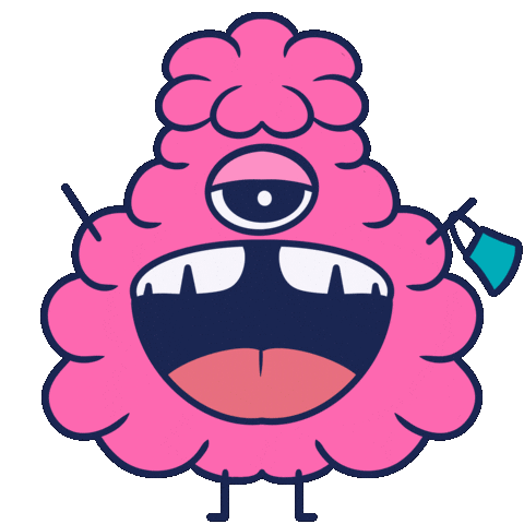 Big Mouth Sticker Sticker