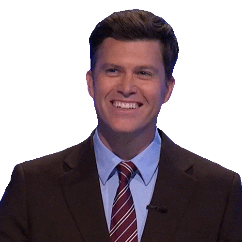 Colin Jost Sticker by Jeopardy!